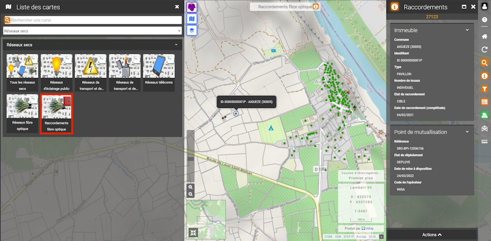 Raccordements fibre optique
